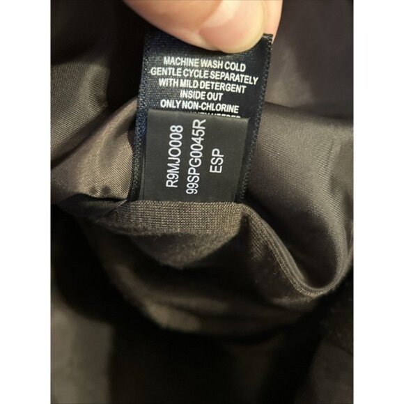 Kenneth Cole Reaction Womens  Moto Jacket Size S Dark Brown Faux Leather‎ Zipper - Picture 6 of 8